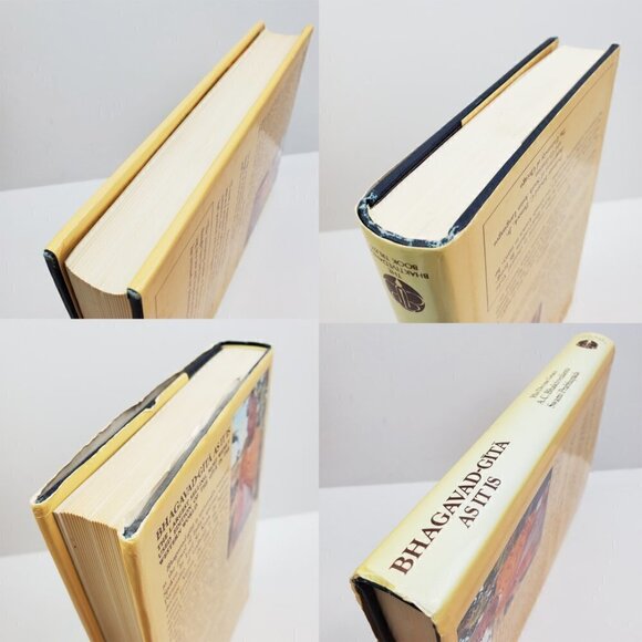 Bhagavad Gita As It Is VTG 1975 Hardcover Book Bhaktivedanta Swami Prabhupada - Picture 7 of 11